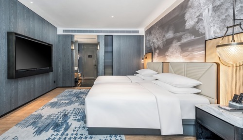 Superior Twin Room, Multiple Beds, Private Bathroom, City View