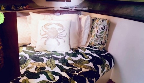 Cabin, Balcony, Bay View