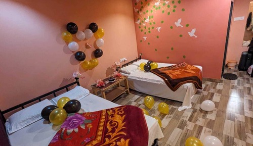 Comfort Double or Twin Room, 2 Double Beds, Mountain View