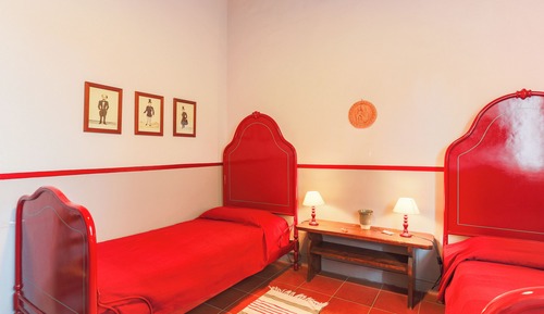 Camera Faggio , vista tennis