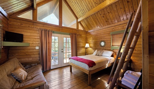 Deluxe Cabin, Kitchenette, Mountain View