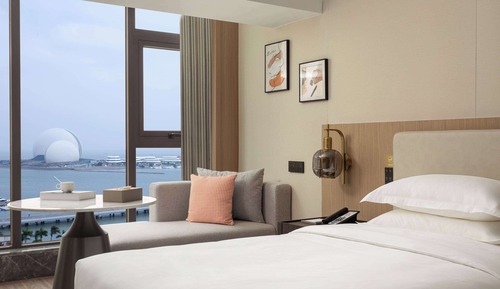 Room, 2 Twin Beds, Non Smoking, Sea View