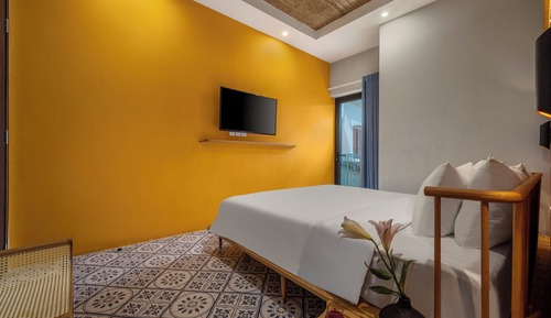 Superior Double Room, Balcony