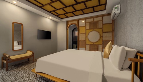 Family Room, Balcony, Pool View