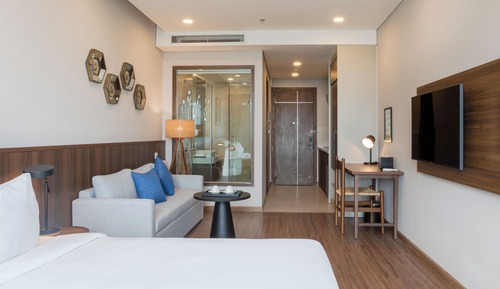 Executive Double Room Single Use, 1 King Bed, City View