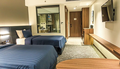 Superior Twin Room, 2 Bedrooms, Non Smoking, City View