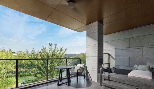 Lagoon view pool room - Twin