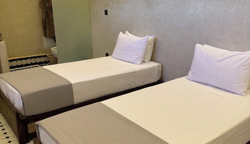 Deluxe Quadruple Room, 2 Bedrooms, Courtyard View