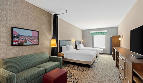 Studio, 2 Queen Beds, Accessible (Hearing)