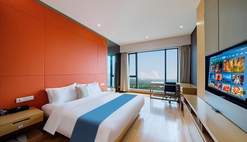 Elite Double Room, 1 King Bed, Private Bathroom