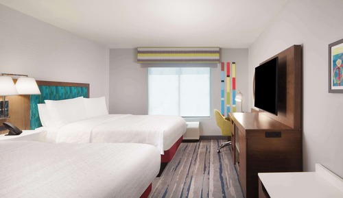 Room, 2 Queen Beds, Refrigerator & Microwave