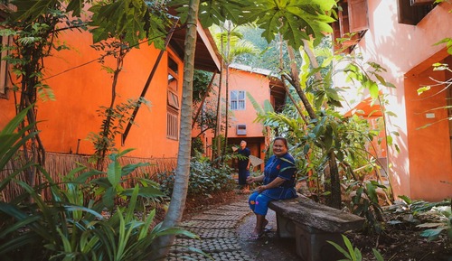 Superior House, Multiple Beds, Bathtub, Garden View