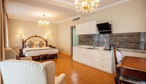 Studio one bedroom with Kitchen