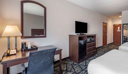Standard Room, 2 Queen Beds, Non Smoking, Refrigerator & Microwave
