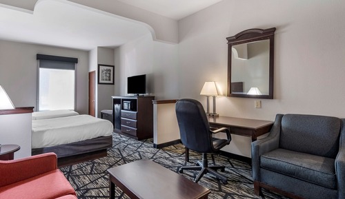 Suite, 2 Queen Beds, Non Smoking, Refrigerator & Microwave