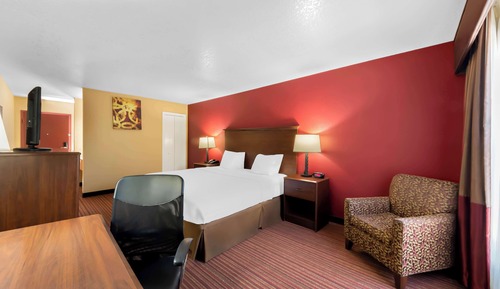 Standard Room, 1 King Bed, Non Smoking, Refrigerator & Microwave