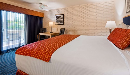 Standard Room, 1 King Bed, Smoking, Patio