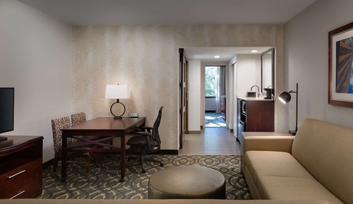 Suite, 1 King Bed, Accessible (Roll-in Shower)