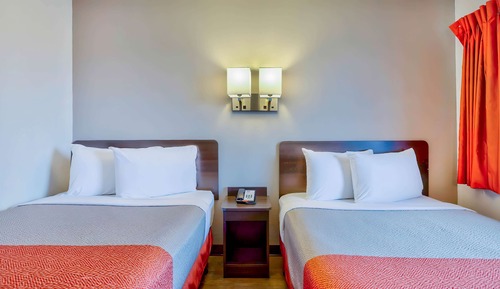 Deluxe Room, 2 Double Beds, Non Smoking, Refrigerator & Microwave