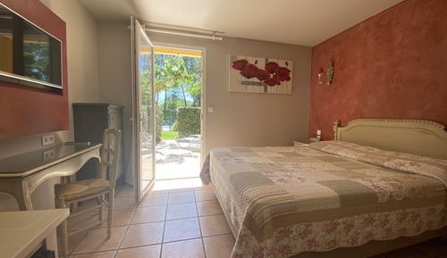 Deluxe Double or Twin Room, Terrace, Park View