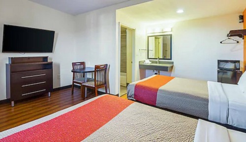 Deluxe Room, 2 Double Beds, Non Smoking, Kitchenette