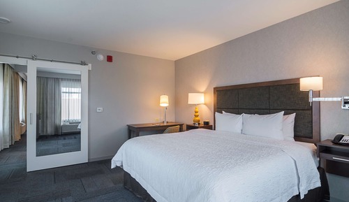 Suite, 1 King Bed, Accessible, Non Smoking (Roll In Shower)