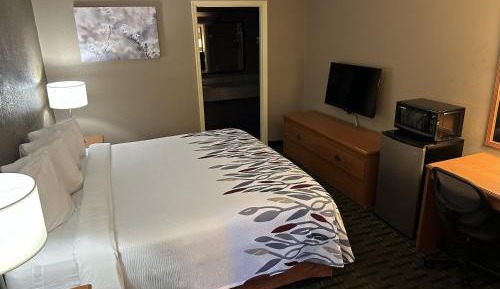 Deluxe Double Room with One Double Bed Disablity Access Smoking