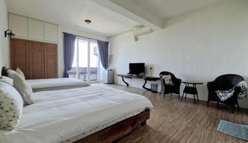 Quadruple Room with Sea View