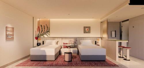 Standard Double Room with Two Double Beds