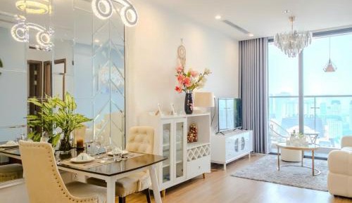 One-Bedroom Apartment with Balcony and City View