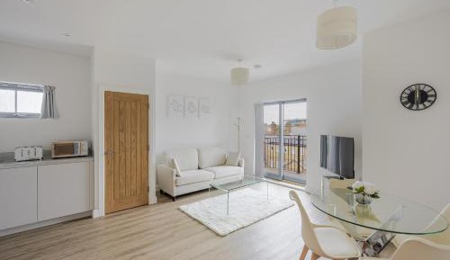 Two-Bedroom Apartment with Balcony