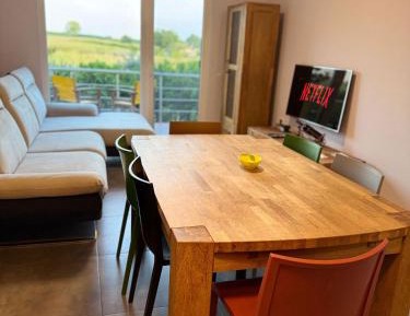 One-Bedroom Apartment with Balcony