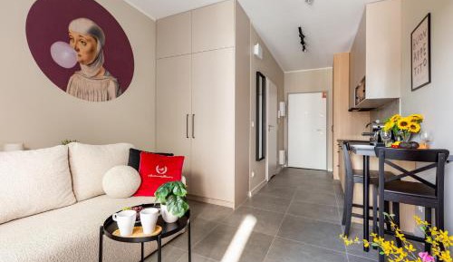 Studio with Balcony