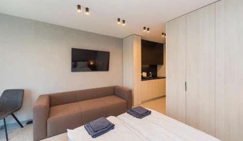 Studio Apartment with Balcony