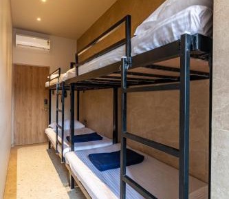 Bed in 4-Bed Male Dormitory Room