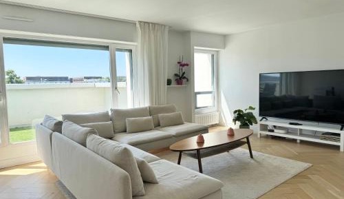 Three-Bedroom Premium Apartment with Balcony