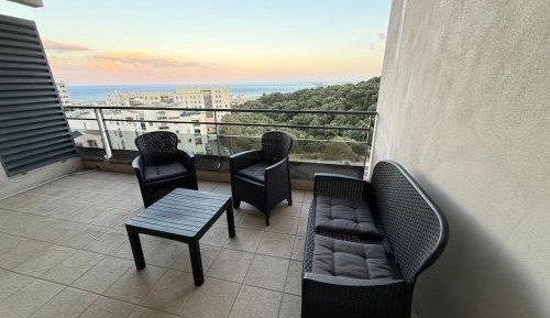 One-Bedroom Apartment with Sea View and Terrace