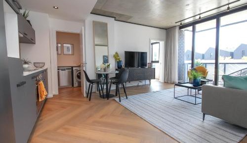 Two-Bedroom Apartment with Balcony