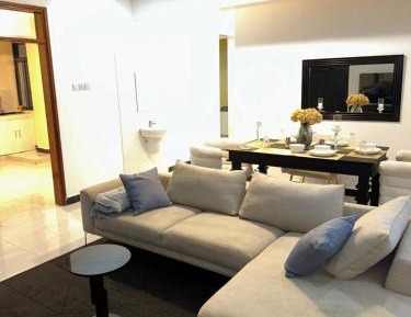 Three-Bedroom Apartment with Balcony