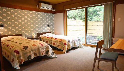 Twin Room with Private External Bathroom