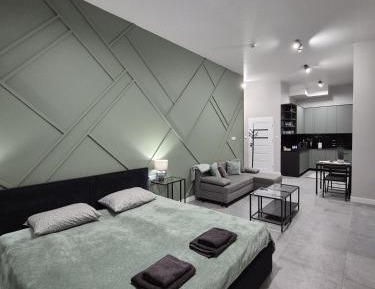 Studio with Balcony