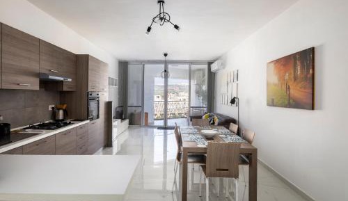 Two-Bedroom Apartment with Balcony and Terrace