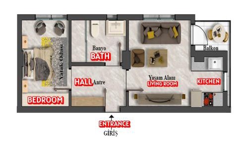 Superior Apartment with Balcony