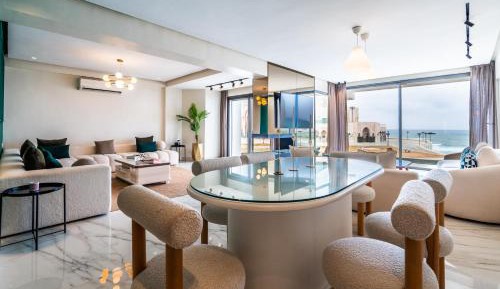 Three-Bedroom Apartment with Sea View