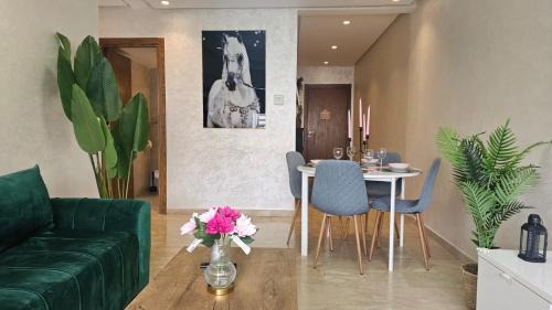 Two-Bedroom Apartment with Balcony and Terrace