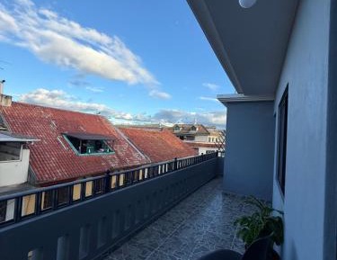 Two-Bedroom Apartment with Balcony and Terrace