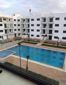 Two-Bedroom Apartment with Pool View