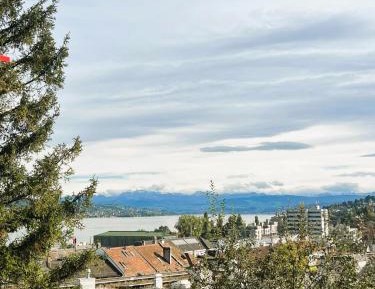 Four-Bedroom Apartment with Lake View