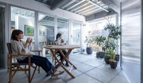 Studio with Balcony