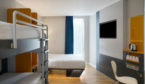 Family Room with One Double Bed and One Bunk Bed